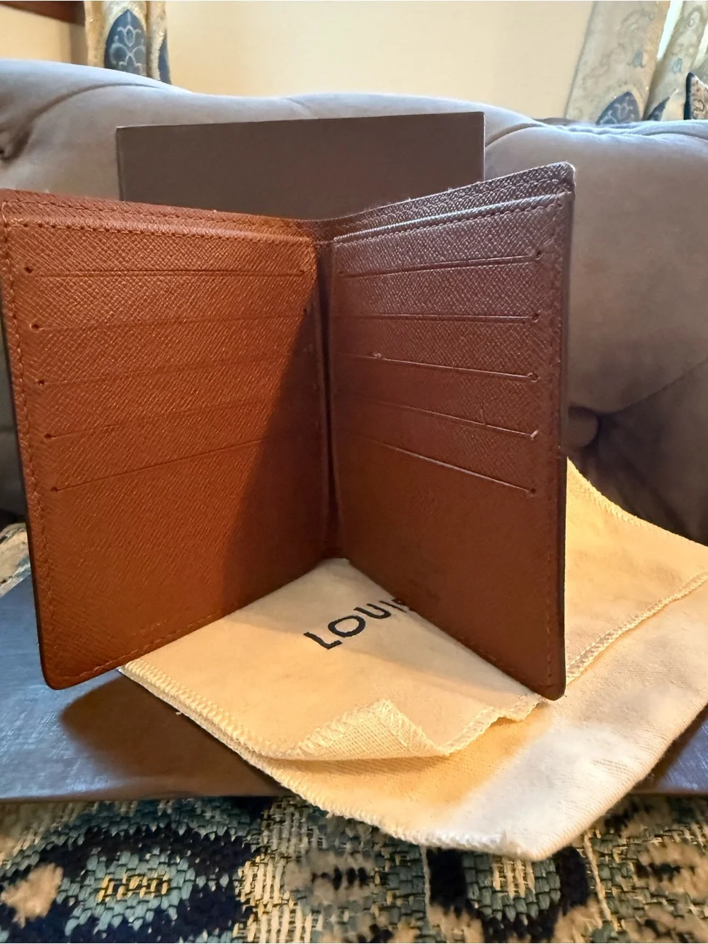 🔥Louis Vuitton Monogram Mens Billfold Wallet 10 Credit Card Slots🔥 - Picture 8 of 17